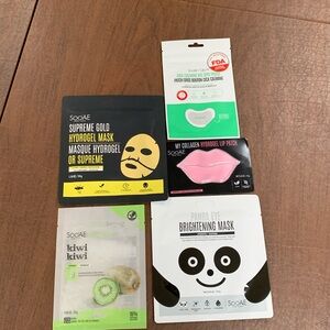 5 SooAE skin products samples